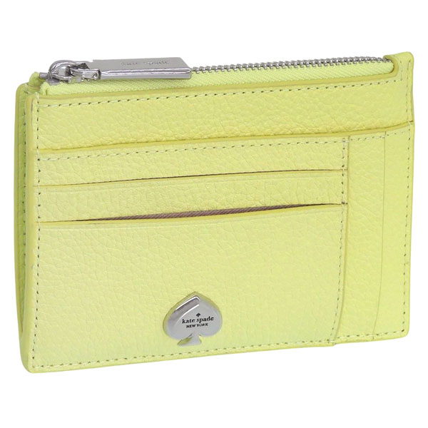 乐天商城 - ケイトスペード 小物 レディース カードケース アウトレット レザー イエロー KAYLA LG SLIM CH KL837-301 KATE SPADE