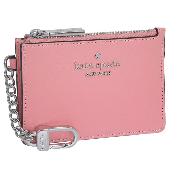 ケイトスペード 小物 レディース カードケース アウトレット レザー ピンク WALLETES SAFFIANO LEATHER KEY R KN771-650 KATE SPADE