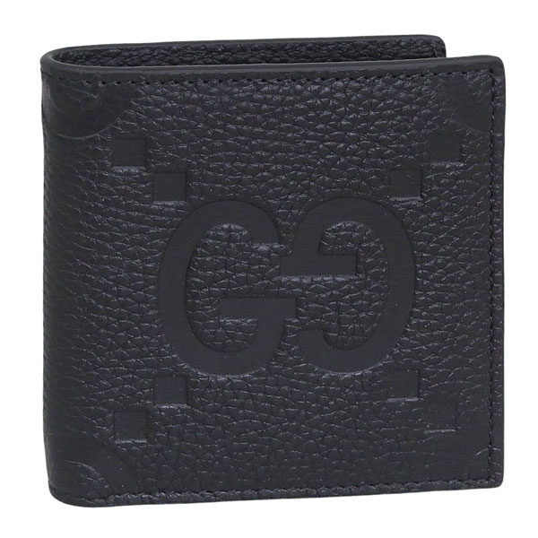乐天商城 - グッチ 財布 メンズ 二つ折り財布 アウトレット レザー ブラック 816956AABY01000 GUCCI