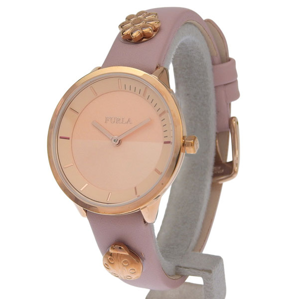 乐天商城 - フルラ 小物 レディース 腕時計 GP×レザー ピンク PIN 31mm 2H RG DIAL PINK ST R4251112509 FURLA