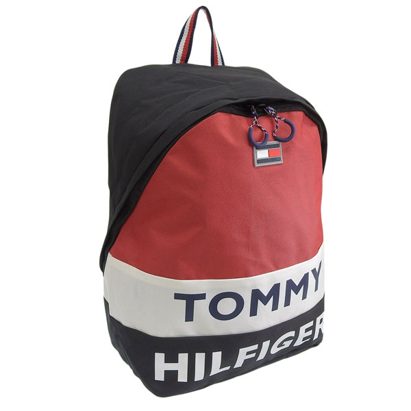 乐天商城 - トミーヒルフィガー バッグ メンズ レディース バッグパック ブラック ACE BACKPACK TC980AE9BK TOMMY HILFIGER A4対応