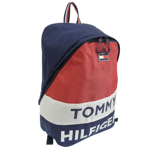 トミーヒルフィガー バッグ メンズ レディース バッグパック ネイビー ACE BACKPACK TC980AE9NV TOMMY HILFIGER A4対応