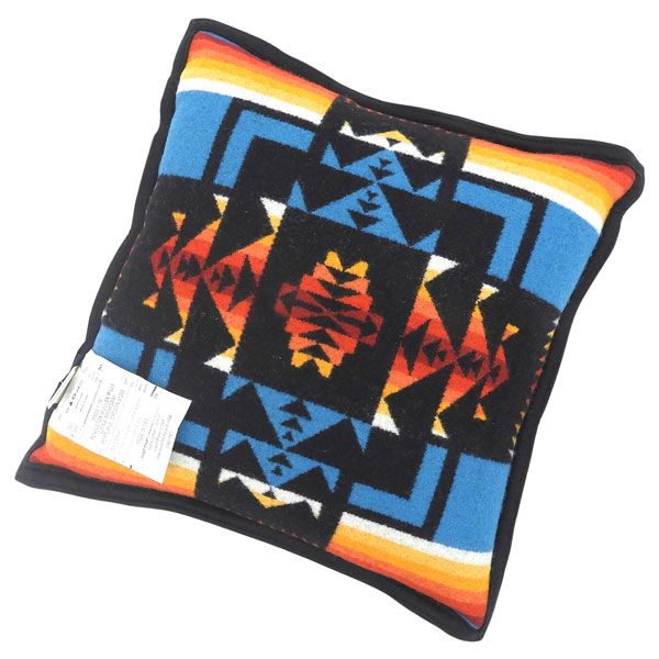 ペンドルトン アウトドア メンズ レディース クッション 40.6×40.6cm ウール コットン ブラックマルチ CHEF JOSEPH PILLOW XP573-51105BLACK PENDLETON riverall-10301232 リヴェラール楽天市場店 サンプル画像2