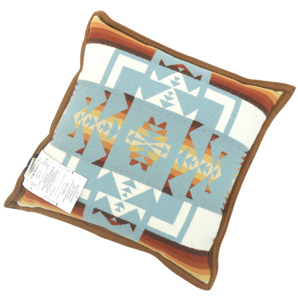 ペンドルトン アウトドア メンズ レディース クッション 40.6×40.6cm ウール コットン ブルーマルチ CHEF JOSEPH PILLOW XP573-51128AQUA PENDLETON riverall-10301238 リヴェラール楽天市場店 サンプル画像2