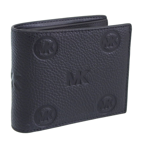 乐天商城 - マイケルコース 財布 メンズ 二つ折り財布 アウトレット ブラック COOPER BILLFOLD W PASSCASE 36S6LCOF2V-BLACK MICHAEL KORS
