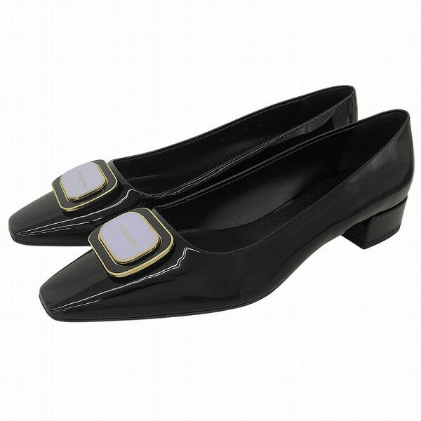 乐天商城 - フェラガモ 靴 レディース ローファー パンプス 24cm パテントレザー ブラック VENERA 2.0cm 775259NERO24 FERRAGAMO
