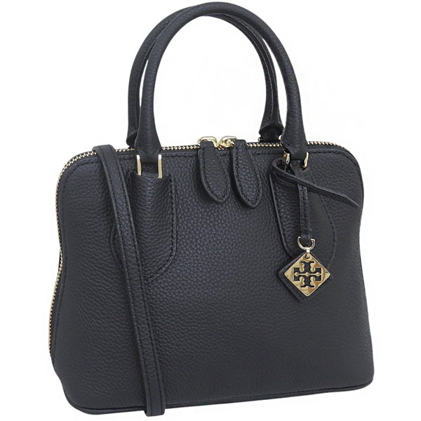 乐天商城 - トリーバーチ バッグ レディース 2WAY ショルダーバッグ レザー ブラック 155619-001 MINI SWING BAG TORY BURCH