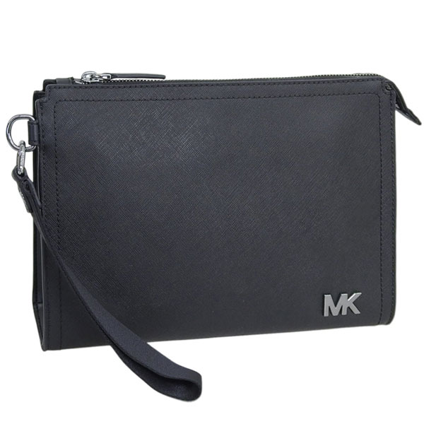 マイケルコース バッグ メンズ クラッチバッグ アウトレット ブラック D37T5LCOU9O-001 MICHAEL KORS