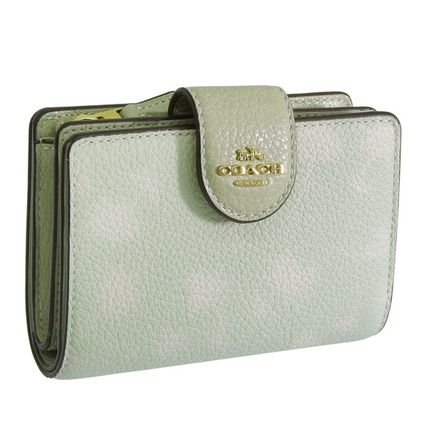 楽天市場】coach 財布 二つ折り（カラーグリーン）（財布・ケース