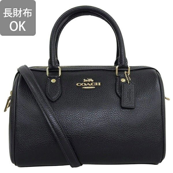 コーチ バッグ レディース 2WAY ショルダーバッグ アウトレット レザー ブラック C...