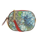 グッチ GUCCI 斜めがけショルダーバッグ 花柄 チェーン...