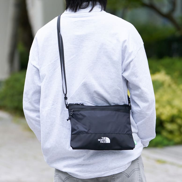 ザ・ノース・フェイス ノースフェイス ホワイトレーベル バッグ メンズ レディース ショルダーバッグ ブラック BREEZE SLING BAG nn2pp54a-blk THE NORTH FACE バレンタイン 早割 楽天スーパーセール