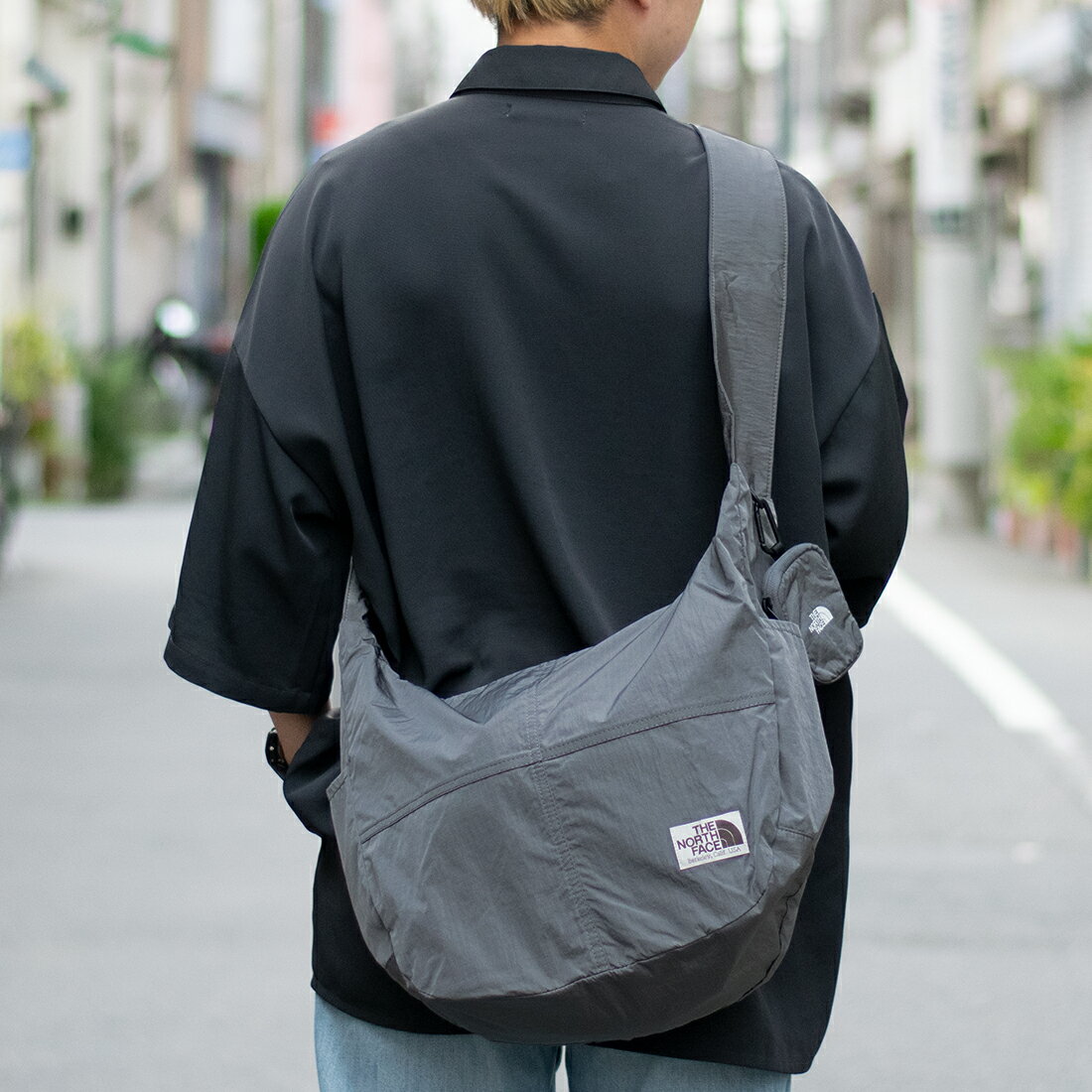 Rakuten - ノースフェイス バッグ レディース ショルダーバッグ チャコール WL HOBO SHOULDER BAG L NN2PR16M-CHC THE NORTH FACE A4対応