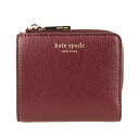 【全品5%OFFクーポン配布中】ケイトスペード KATE SPADE 二つ折り財布 アウトレット wlru6253-610 | 二つ折り サイフ 財布 ミニ ミニ財布 小さい 小さめ コンパクト カード入れ 小銭入れ 札入れ レディース オシャレ ブランド レザー 本革 母の日 早割