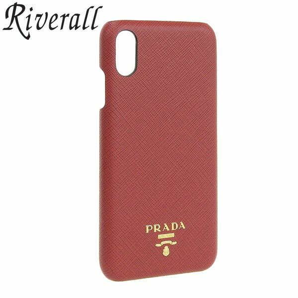 プラダ PRADA スマートフォンケース スマホケース iPhone xs max サフィアーノレザー レッド系 レディース 1zh083same-fuoc-zz 30日間返品保証 代引手数料無料