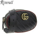 グッチ バッグ GUCCI ボディバッグ バッグ レザー ブラック×ロマンティックチェリー レディース 4764340olfx8277 30日間返品保証 代引手数料無料 楽天スーパーセール