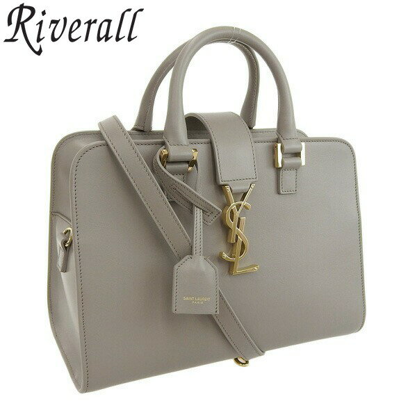 ポイント最大20倍 サンローラン SAINT LAURENT CABAS B ショルダーバッグ ハンドバッグ 2WAY バッグ レザー グレー系 レディース 568853dv7002825-zz 30日間返品保証 代引手数料無料 母の日ギフトのサムネイル