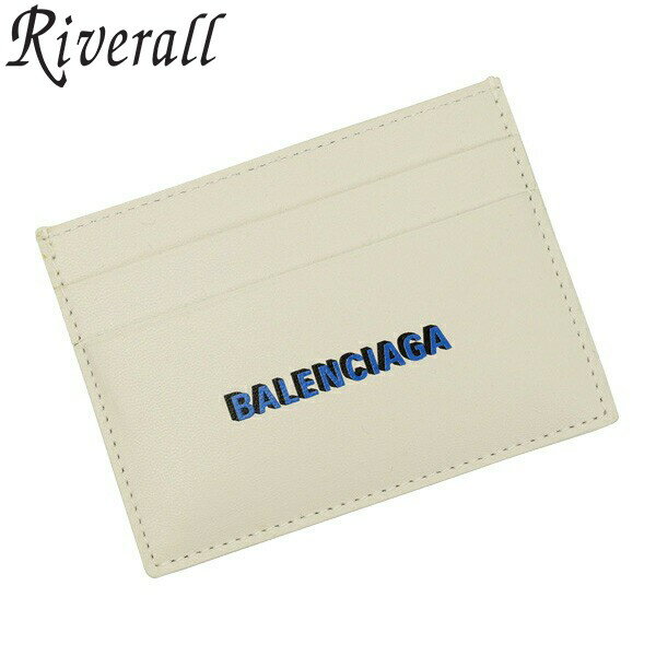 バレンシアガ BALENCIAGA カードケース パスケース メンズ アウトレット 5943091l3739064-zz ホワイト レザー 30日間返品保証 代引手数料無料 バレンタイン 早割
