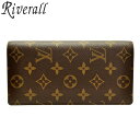 ルイビトン 財布 ルイヴィトン 財布 ブランド財布 LOUIS VUITTON ショップ袋付き LV 長財布 モノグラム キャンバス m66540 メンズ レデ...