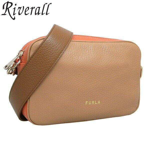 フルラ 可愛いショルダーバッグ レディース フルラ バッグ FURLA REAL MINI CAMERA CASE ショルダーバッグ バッグ レザー ミーレタンジェリンコニャック ブラウンマルチ レディース wb00243hsc0000616s 30日間返品保証 代引手数料無料 楽天スーパーセール