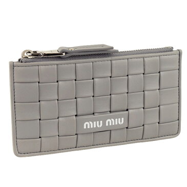 ミュウミュウ MIUMIU カードケース コインケース アウトレット 5mb006nain-nube-zz 【全品ポイント10倍 19日20時〜】