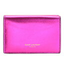 【全品5%OFFクーポン配布中】【クリアランス】サンローラン SAINT LAURENT PARIS 三つ折り財布 YSL ミニ アウトレット 459784b8baw5582-zz | ウォレット サイフ さいふ 財布 ブランド財布 レディース 可愛い おしゃれ 小さい コンパクト ブランド 母の日 早割