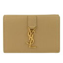 【全品5%OFFクーポン配布中】サンローラン SAINT LAURENT PARIS YSL 三つ折り財布 アウトレット 602974bj50j2643-zz | 三つ折り 財布 さいふ サイフ ミニ財布 カード入れ レディース オシャレ シンプル コンパクト ブランド レザー 本革 母の日 早割