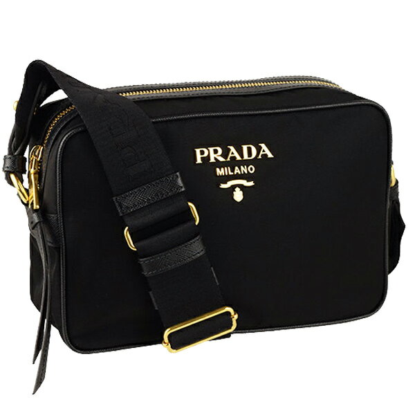 プラダ ショルダーバッグ レディース プラダ PRADA 斜めがけショルダーバッグ アウトレット 1bh089tesa-nero 30日間返品保証 代引手数料無料 楽天スーパーセール