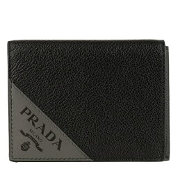 プラダ 定期入れ（メンズ） プラダ PRADA カードケース パスケース メンズ バイカラー アウトレット 2mo006vigc-neme-zz ファッション かっこいい おしゃれ 30日間返品保証 代引手数料無料 ポイント10倍