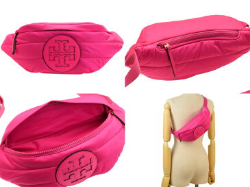 【全品ポイント10倍 5日24時迄】 【クリアランス】トリーバーチ TORYBURCH ウエストバッグ ウエストポーチ ボディバッグ ELLA BELT BAG エラ ベルト バッグ 61060-694 | キルティング ベルトバッグ レディース ブランド ナイロン かわいい 可愛い オシャレ おしゃれ 2021AW