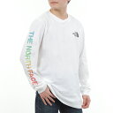 ノースフェイス 衣類 メンズ Tシャツ ホワイト LS TNF SLV HIT TEE NF0A471K6E5 THE NORTH FACE