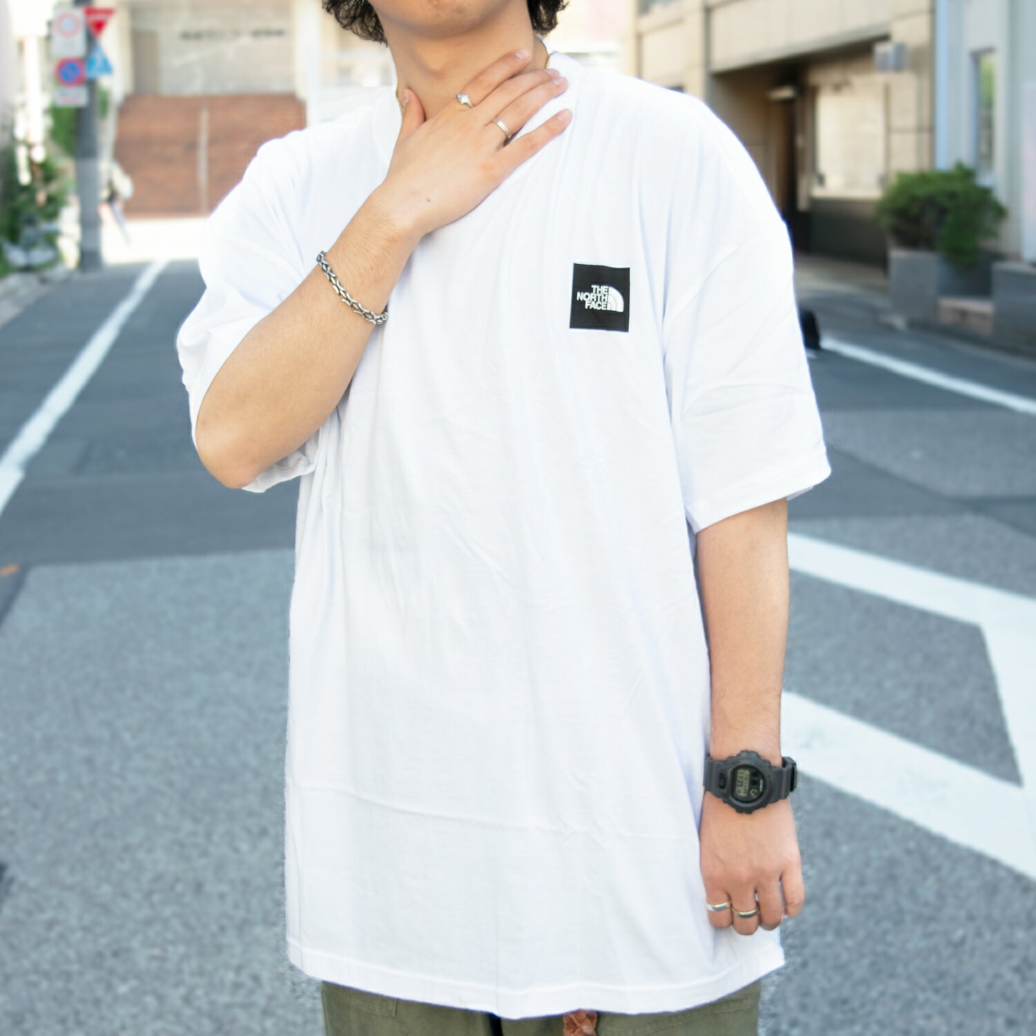 ノース フェイス t シャツ 衣類 メンズ Tシャツ S ホワイト M BOX NSE DROP SHOULDER NF0A811XLA9-WHTS THE NORTH FACE ポイント10倍