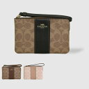 コーチ 小物 レディース ポーチ アウトレット品 CRN ZIP SIG LTH STRP CW854 COACH