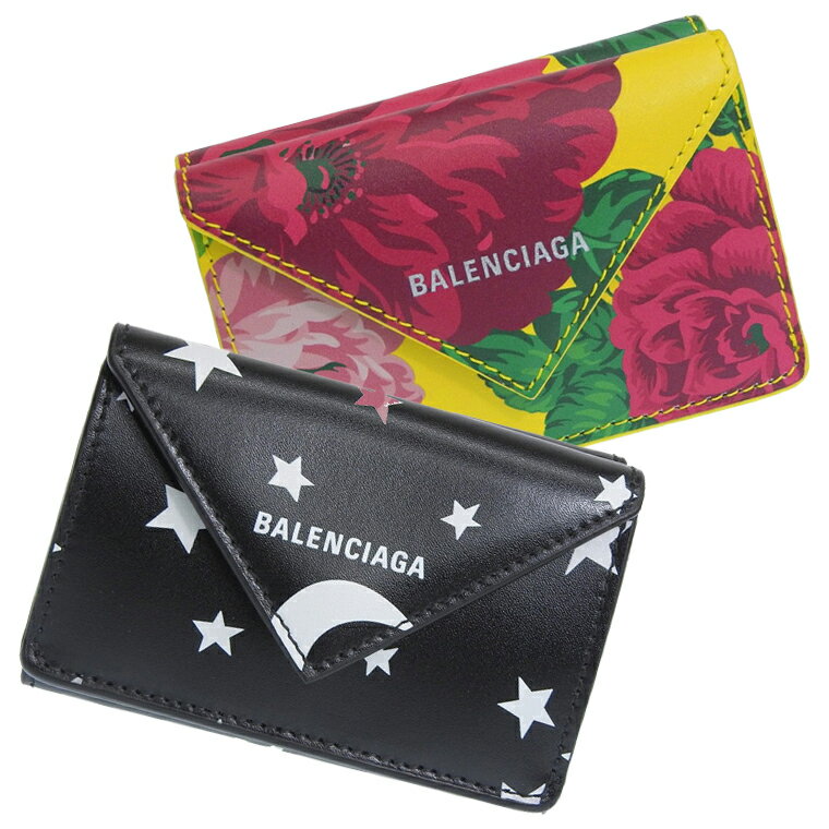 バレンシアガ 財布 レディース アウトレット コンパクト 三つ折り財布 ブルー 391446DLQ0N4911 BALENCIAGA 30日間返品保証 代引手数料無料 一粒万倍日 ポイント10倍 楽天スーパーセールのサムネイル