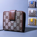 グッチ 財布 レディース 二つ折り財布 ラウンドファスナー財布 GUCCI ショップ袋付き 346056 | 小銭入れ コンパクト ブランド GGキャンバス 本革 アウトレット 30日間返品保証 代引手数料無料 一粒万倍日