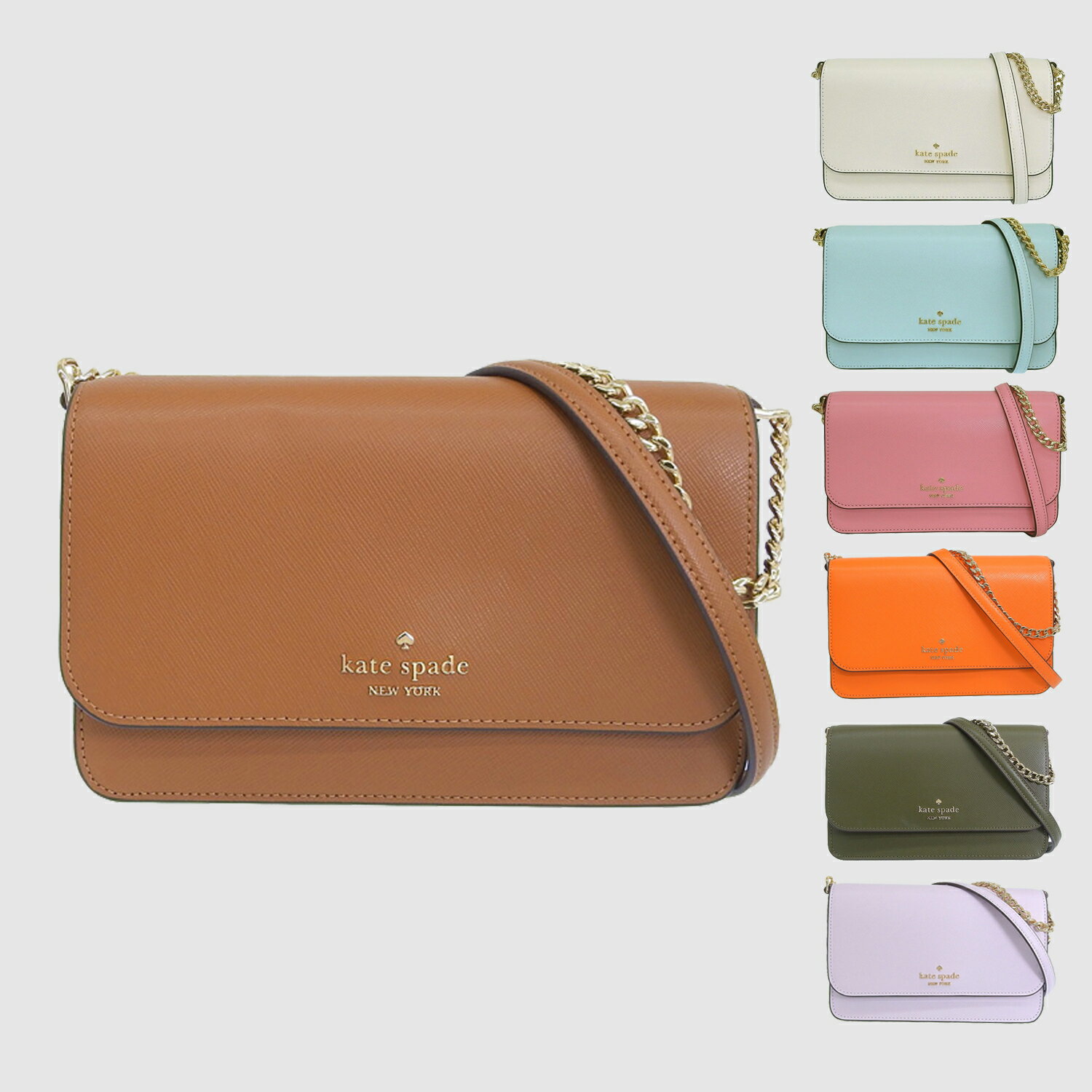 �����ȥ��ڡ��� �Хå� ��ǥ����� 2WAY ���������Хå� �����ȥ�å��� �쥶�� madison sm flp cbdy KC586 KATE SPADE