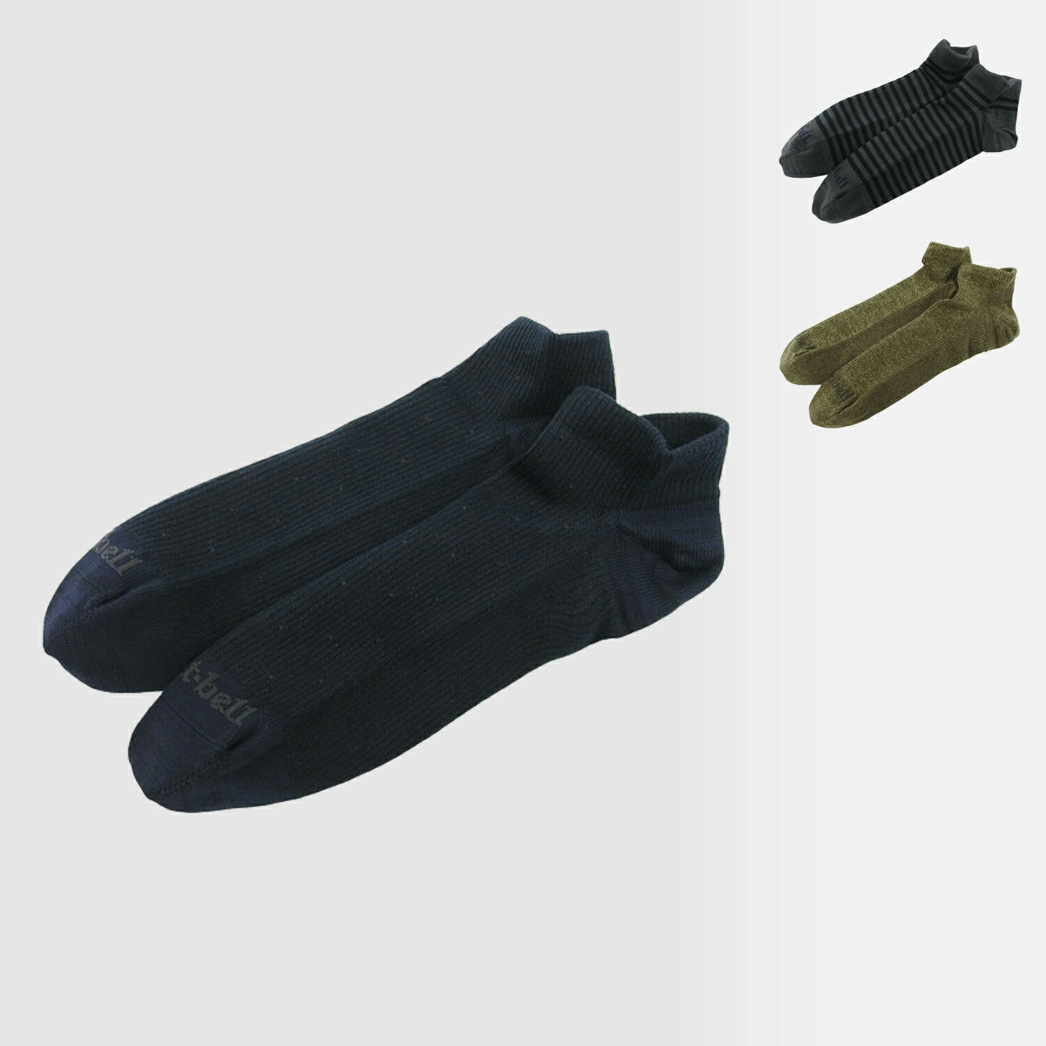 モンベル 衣類 メンズ ソックス コットン コアスパン トラベル アンクルソックス メンズ 1118880 mont-bell