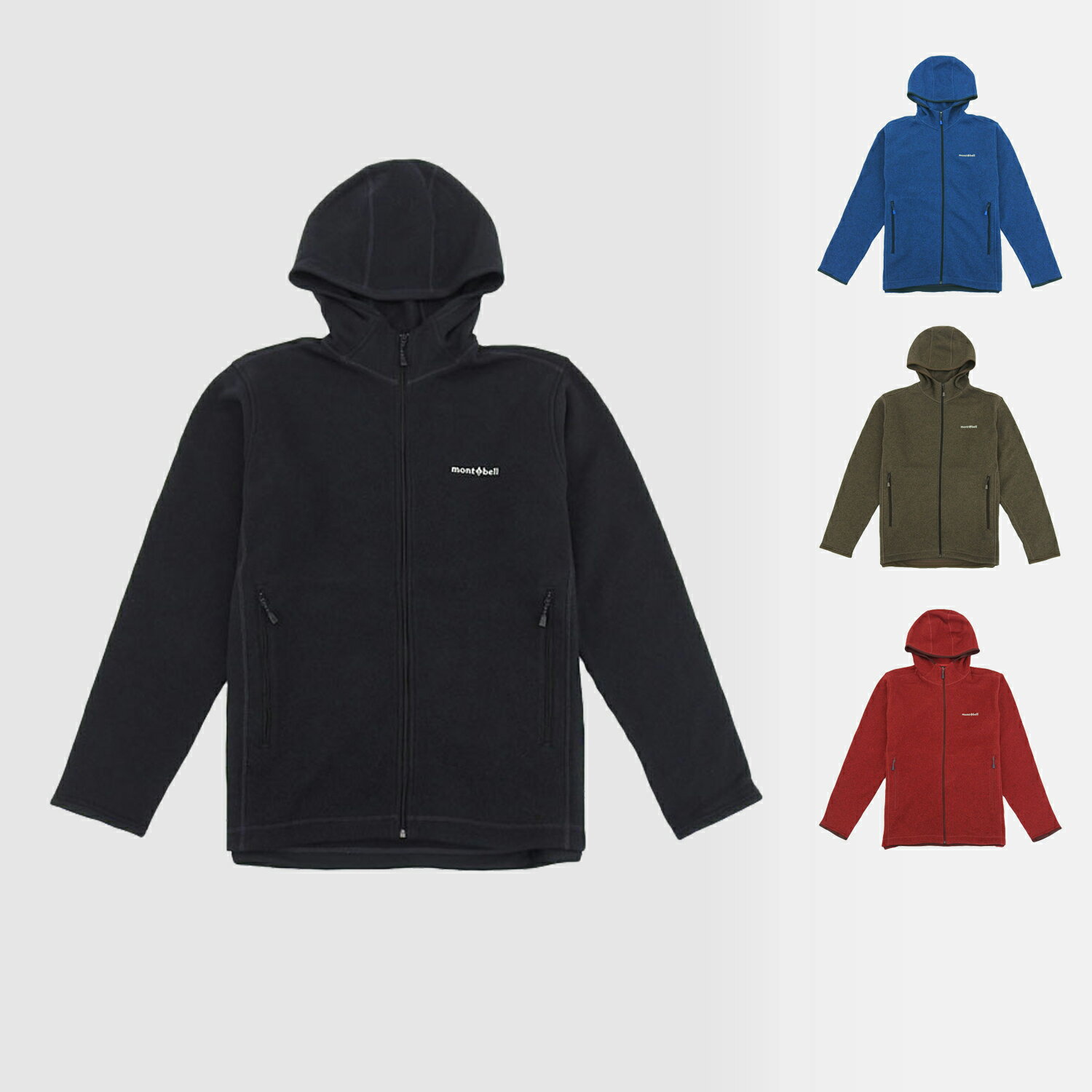 モンベル 衣類 メンズ ニットパーカ クリマプラス ニットパーカー 1106589 mont-bell