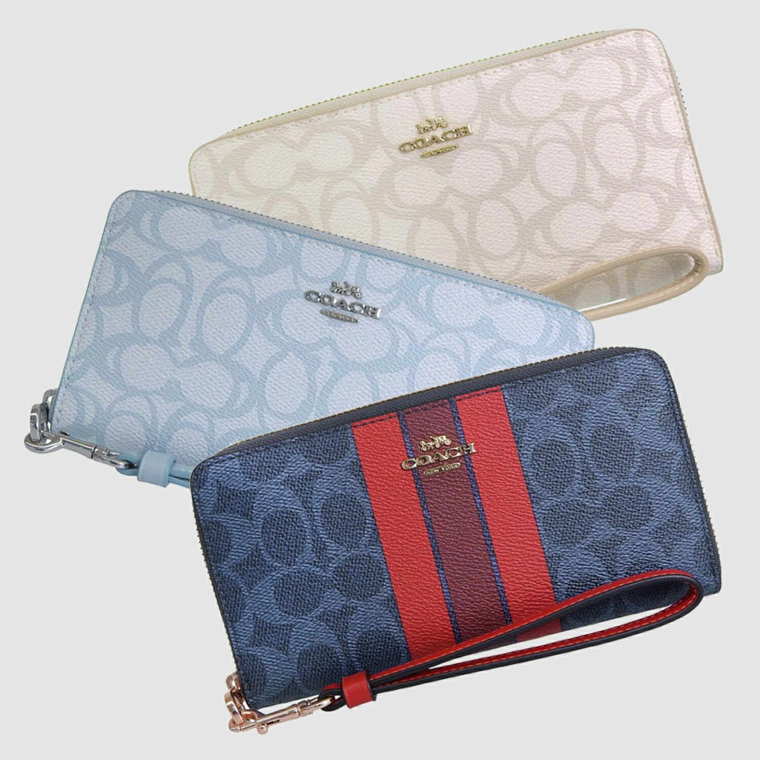 コーチ 財布 レディース 長財布 アウトレット LZA WLT SKTCH SG CNV CBO0 COACH