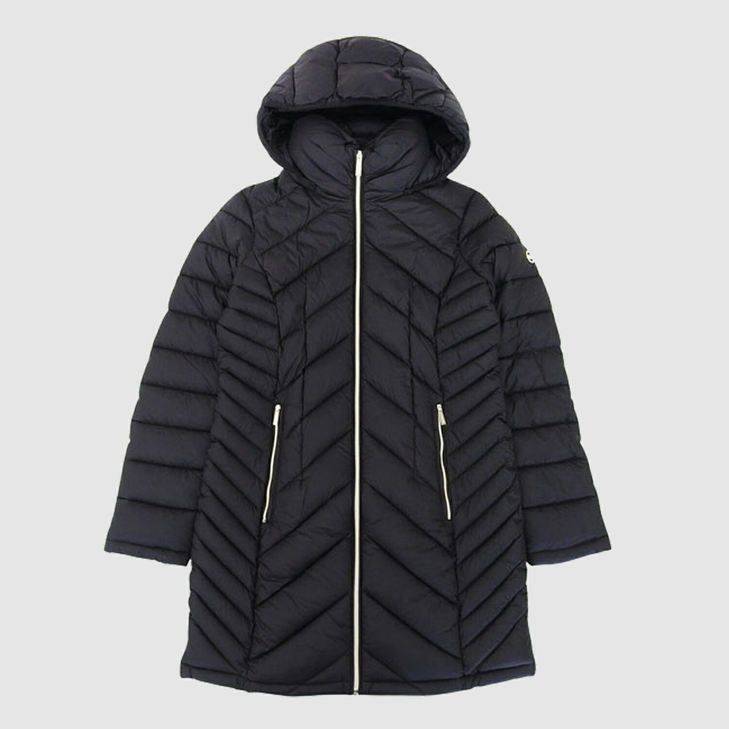 Rakuten - マイケルコース 衣類 レディース ロングコート アウトレット ナイロン 77A4512M42-BLACK MICHAEL KORS