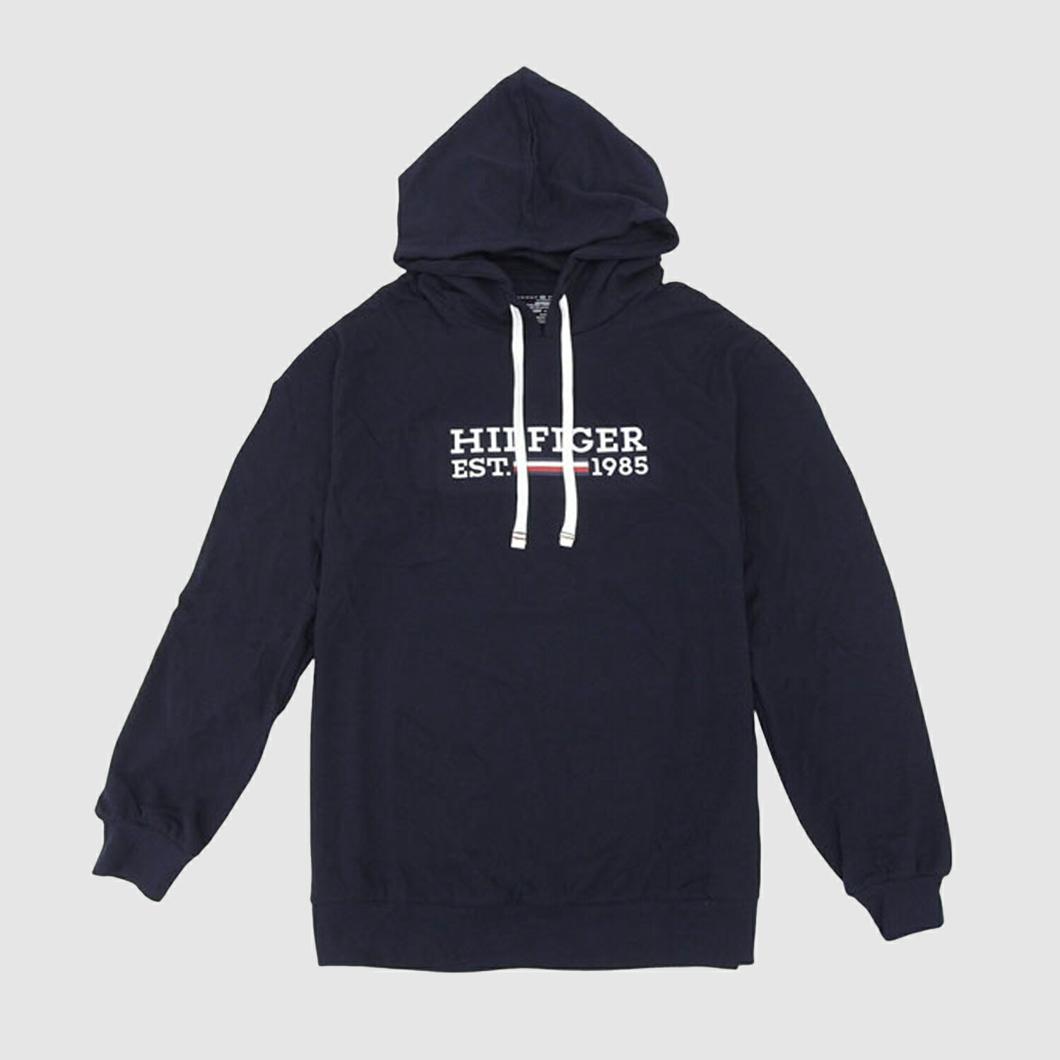 Rakuten - トミーヒルフィガー 衣類 メンズ フーディーパーカー コットン ネイビー TH09T4505411 TOMMY HILFIGER