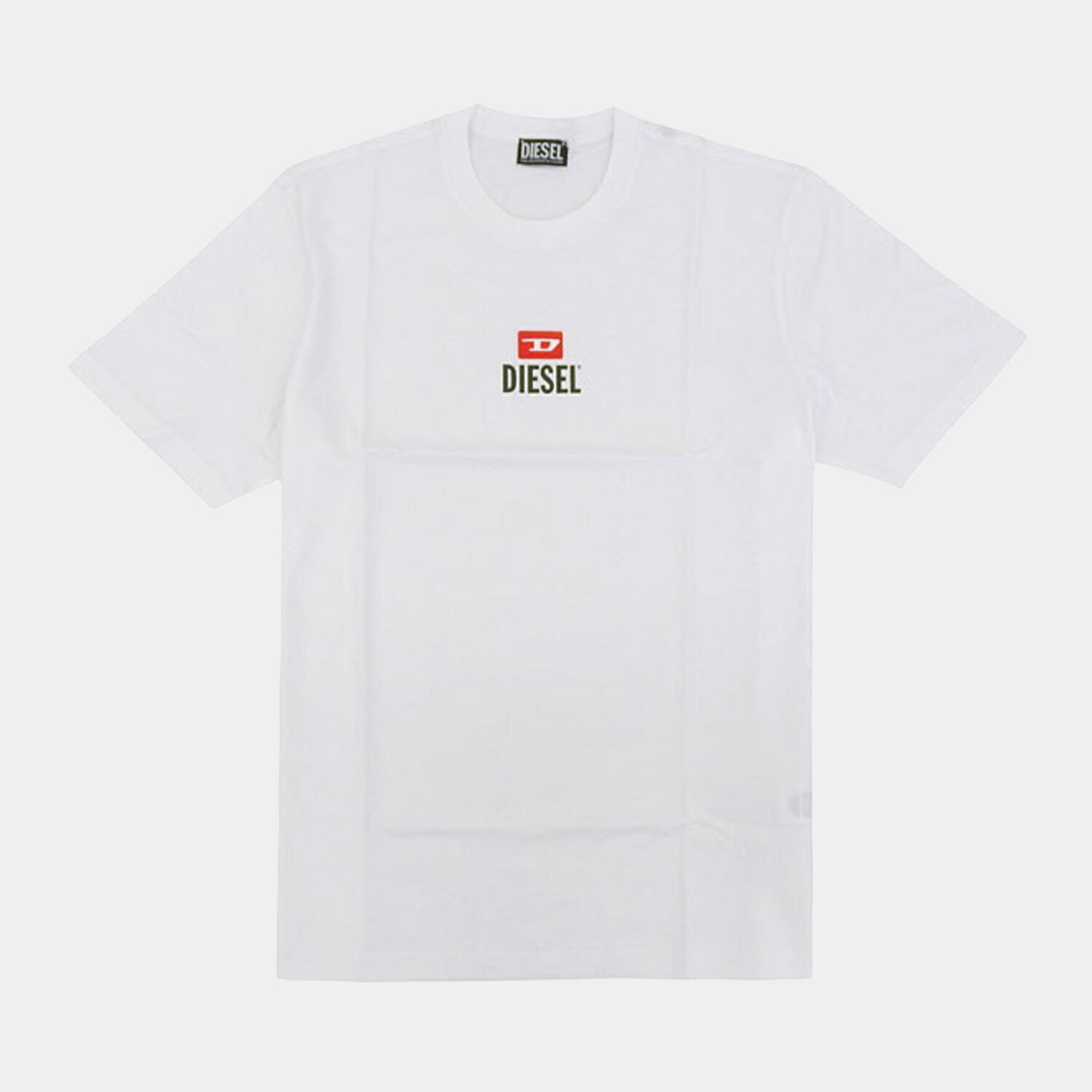 Rakuten - ディーゼル 衣類 メンズ Tシャツ コットン ホワイト T-JUST SMALL NEW D LOGO T-SHIRT A11184RPATI1-WH DIESEL