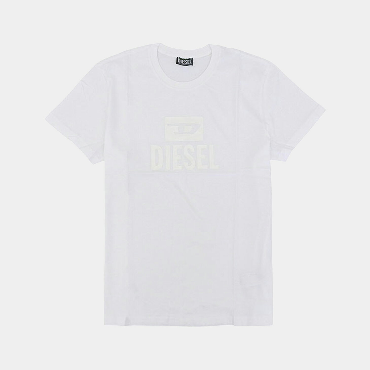 乐天商城 - ディーゼル 衣類 メンズ Tシャツ コットン ホワイト T-DIEGO TONE ON TONE T-SHIRT A09753RPATI1-WH DIESEL