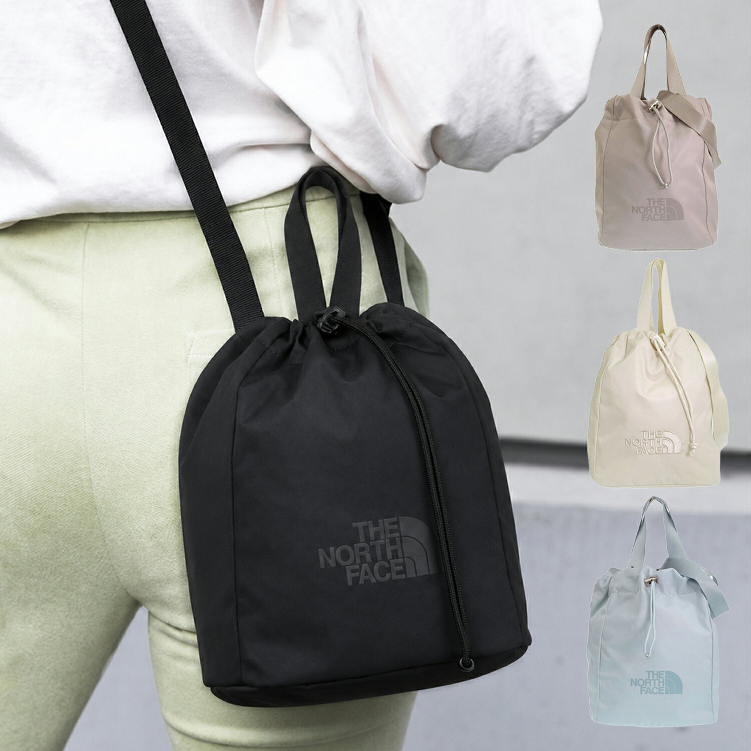 ノースフェイス ホワイトレーベル バッグ メンズ レディース クロスバッグ ONE WL BUCKET BAG MINI NN2PS22 THE NORTH FACE