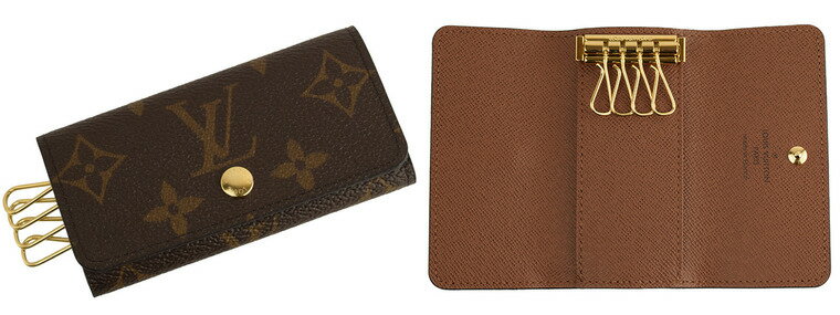 ルイヴィトン LOUIS VUITTON 4連キーケース モノグラム m69517 | カギ 鍵 収納 4連...
