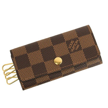 ルイヴィトン LOUIS VUITTON 4連キーケース ダミエ n60385 | カギ 鍵 収納 4連 オシャレ おしゃれ ブランド メンズ レディース レザー ユニセックス 男女兼用 ルイ ヴィトン ルイビトン