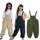 【送料無料】韓国子供服 オーバーオール サロペット キッズ 女の子 オーバーオール ロングパンツ 子供服ボトムスサロペッ 夏 カジュアル