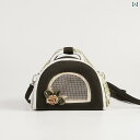 犬用 トートバッグ バッグ 外出用 ウサギ ポータブル バッグ ハリ ネズミ チンチラ オウム テイクアウト ぬいぐるみ 柔らかい 通気性 クロス ボディ ハンドバッグ 紛失 防止