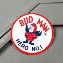 ステッカー バドワイザー ビール BUD MAN バドマン_SC-MS091-FEE(2)