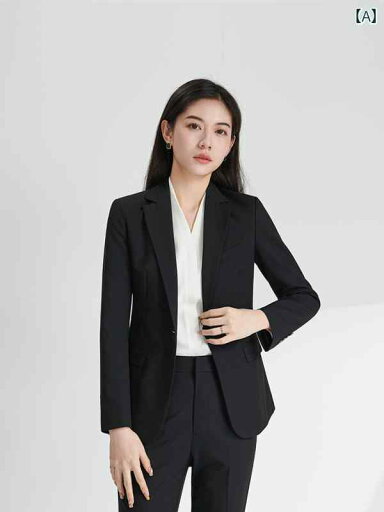 スタイリッシュ 女性 スーツ LINGMOON プロ スーツ レディース フォーマル コート 面接用 小さい サイズ 高級 大学生 通勤 スタイリッシュ 女性 スーツ LINGMOON プロ スーツ レディース フォーマル コート 面接用 小さい サイズ 高級 大学生 通勤
